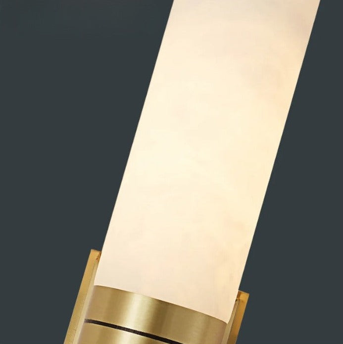 LUXELY High-End Kupfer-Marmor-Wandleuchte mit kreativem Design