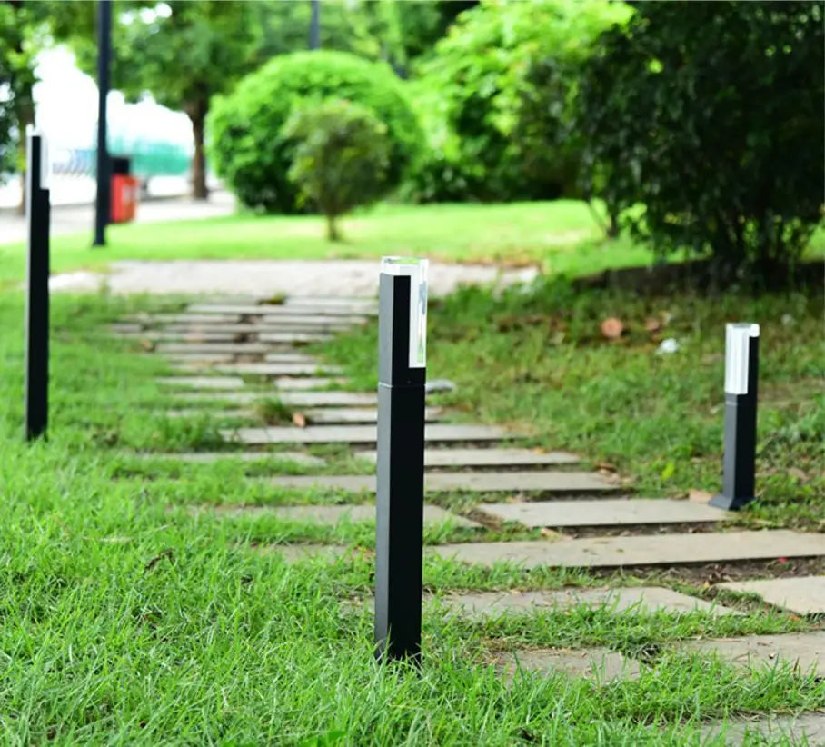 Pilier d'éclairage extérieur pour le jardin
