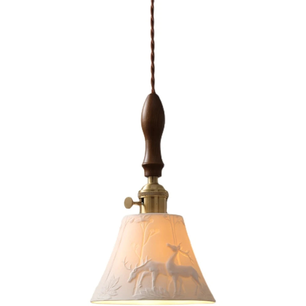 Kitchen ceramic pendant light