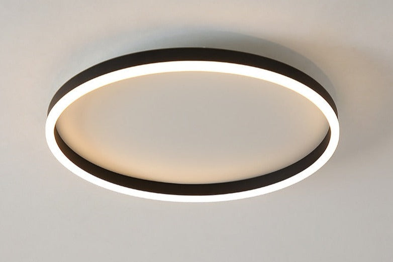 Plafonnier moderne LED de forme ronde