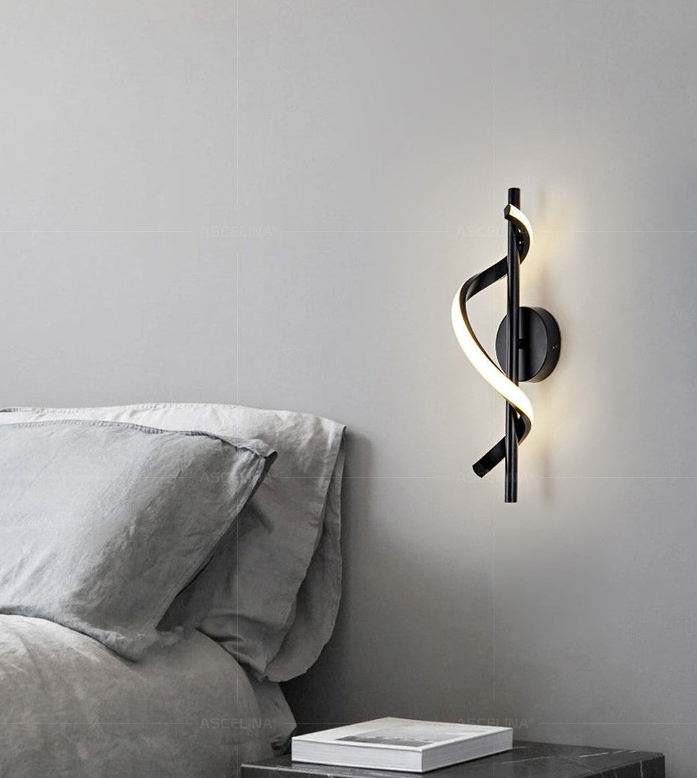 Moderne Spiraal Led Wandlamp