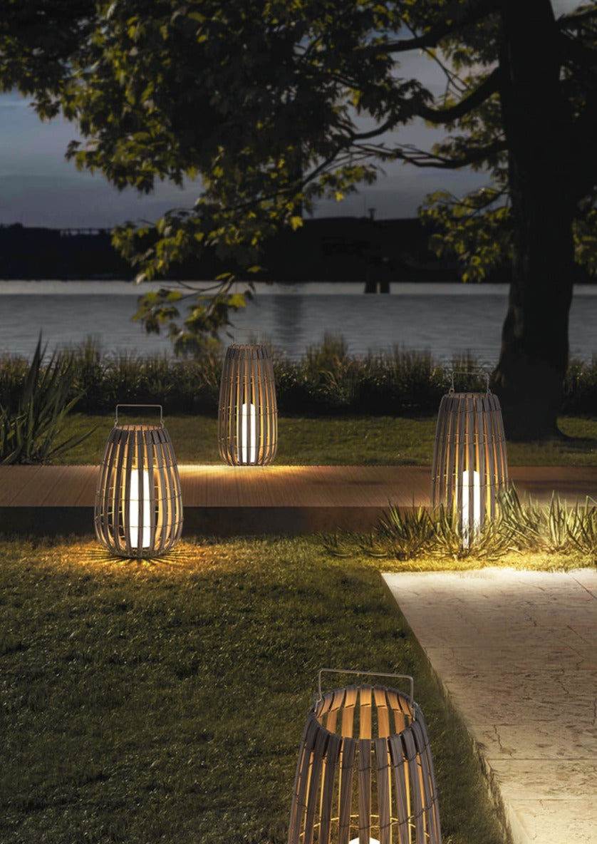 Decoratieve lamp op zonne-energie