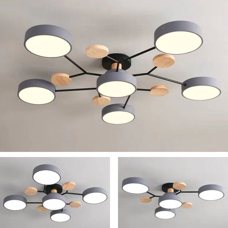 Luxueuze kunst plafondlamp