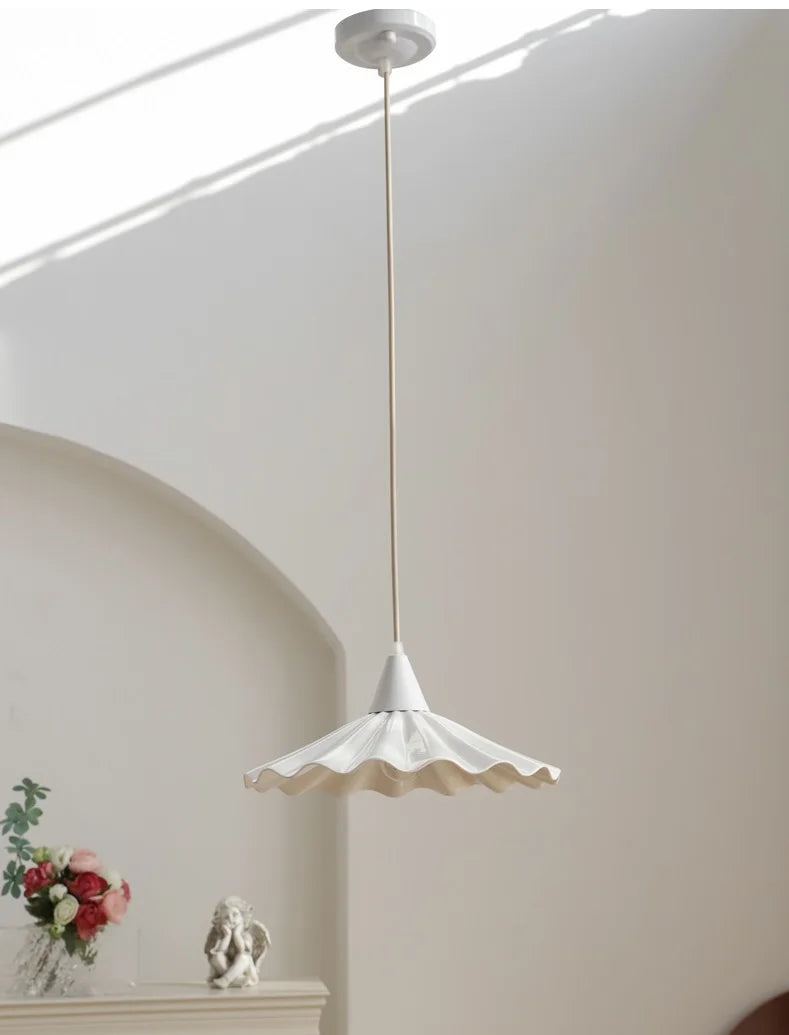 Vintage japan flower pendant light