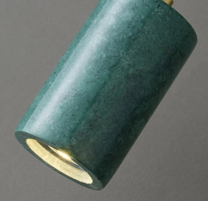 Lámpara colgante de mármol real