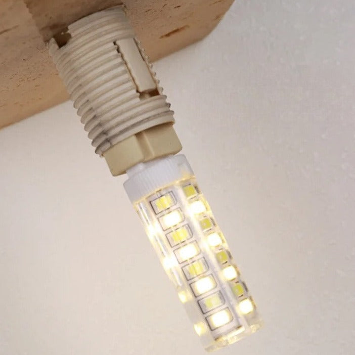 Stone bulb wall lamp