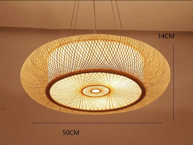 Bamboe Plafondlamp