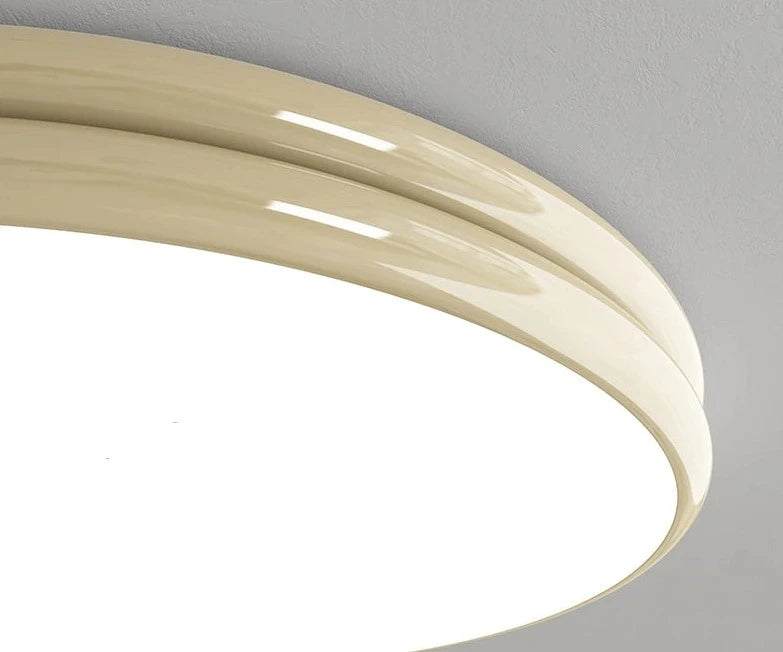 Moderne design crèmekleurige plafondlamp