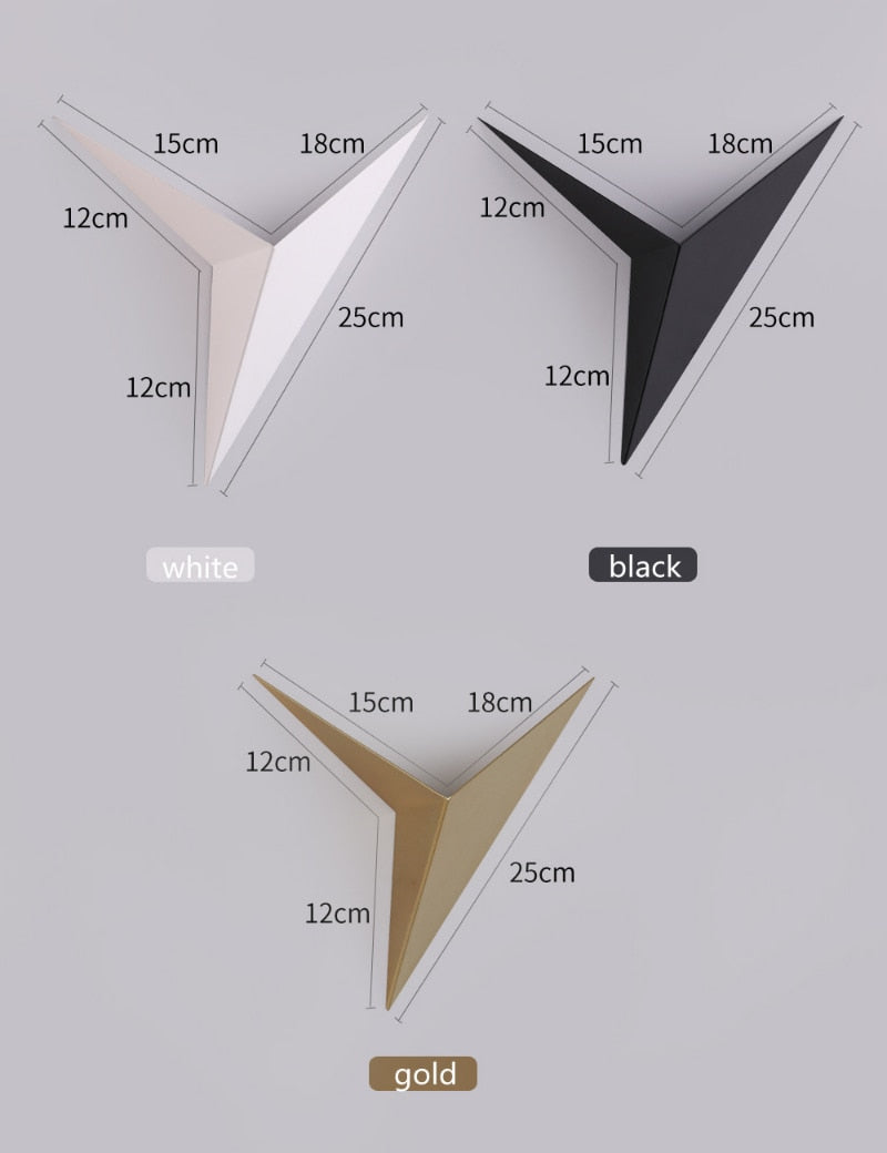 Lampe murale Triangle