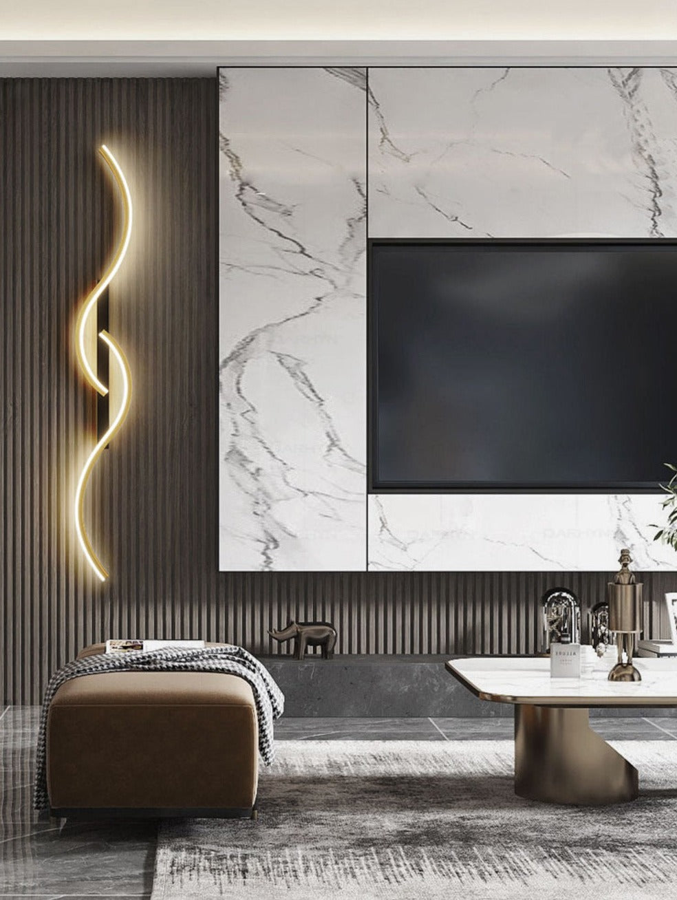 Lampe murale LED de style moderne