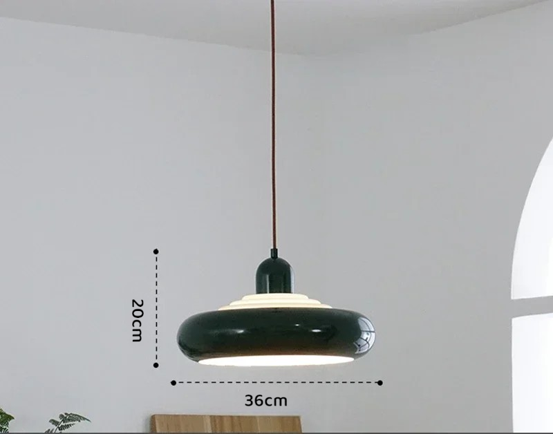 Bauhaus modern retro pendant light