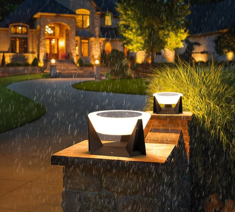 LXL Round Solar Light