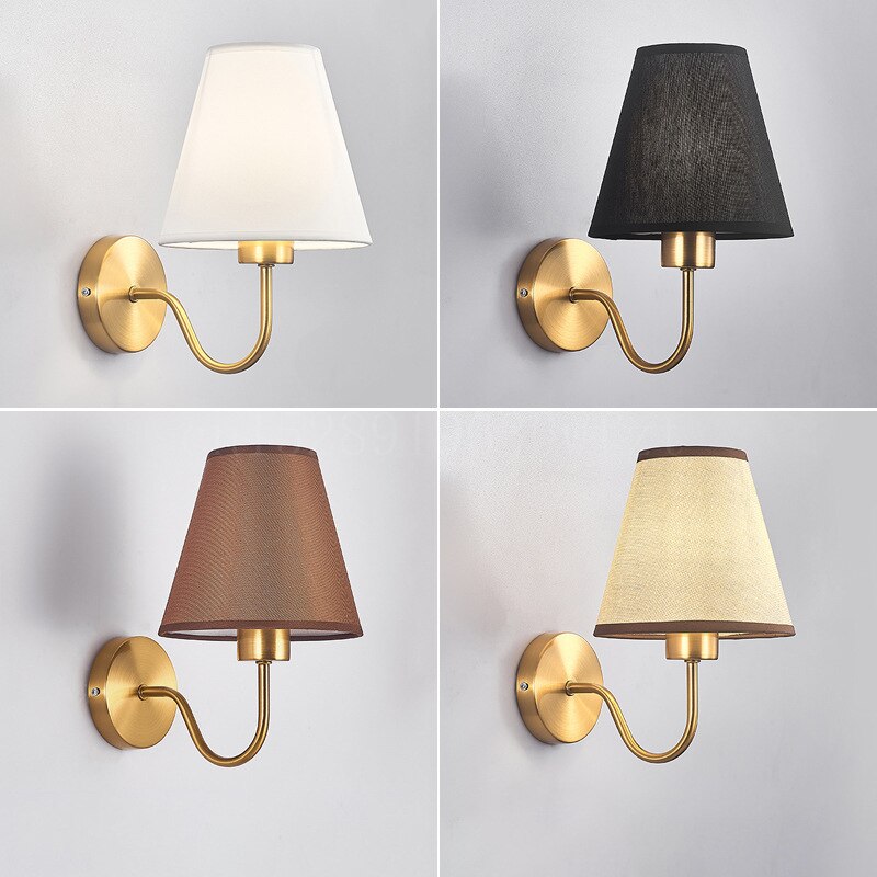 American Fabric Wall Lamp