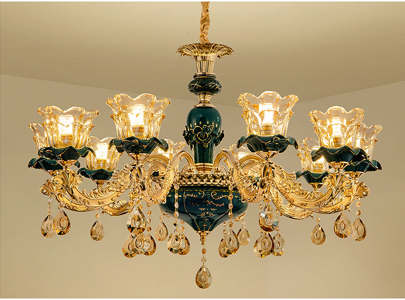 Lustre en céramique vintage