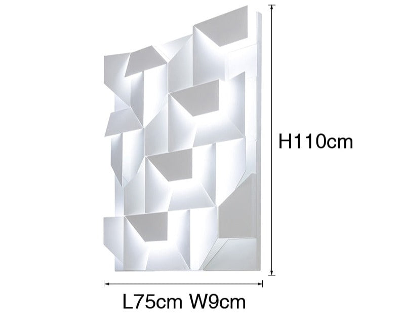 Lampe murale 3D de luxe