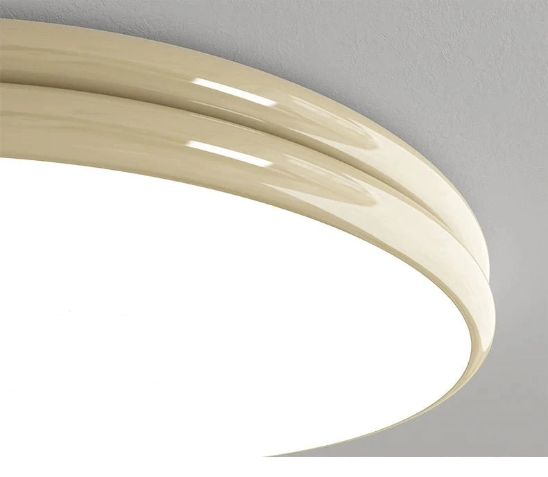 Moderne design crèmekleurige plafondlamp