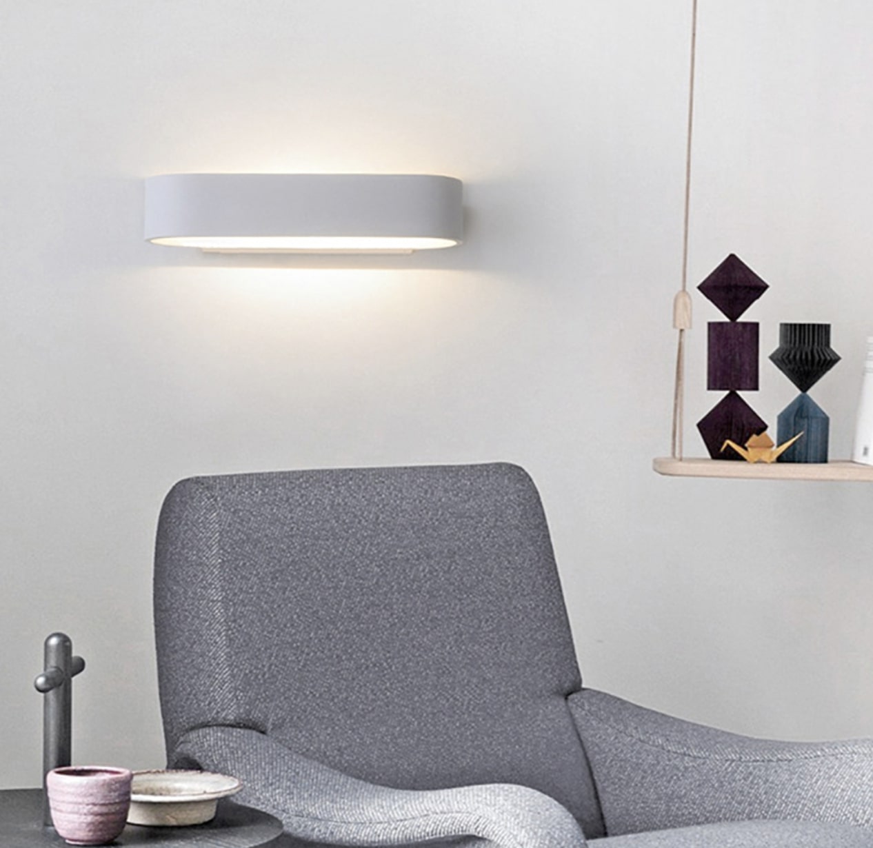 LLY Aluminium Wandlamp