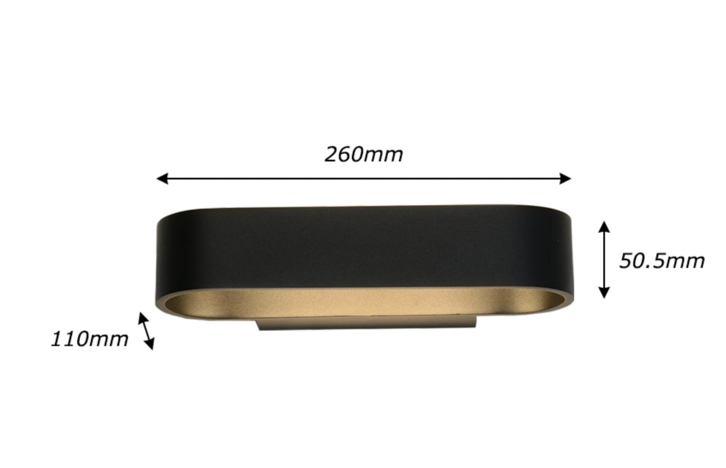 LLY Aluminium Wandlamp