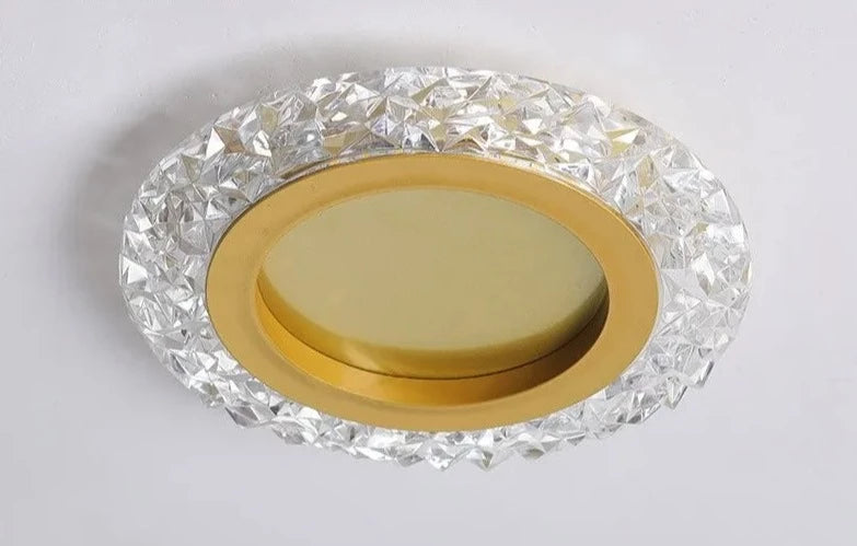 Deckenleuchte mit Kristalldesign