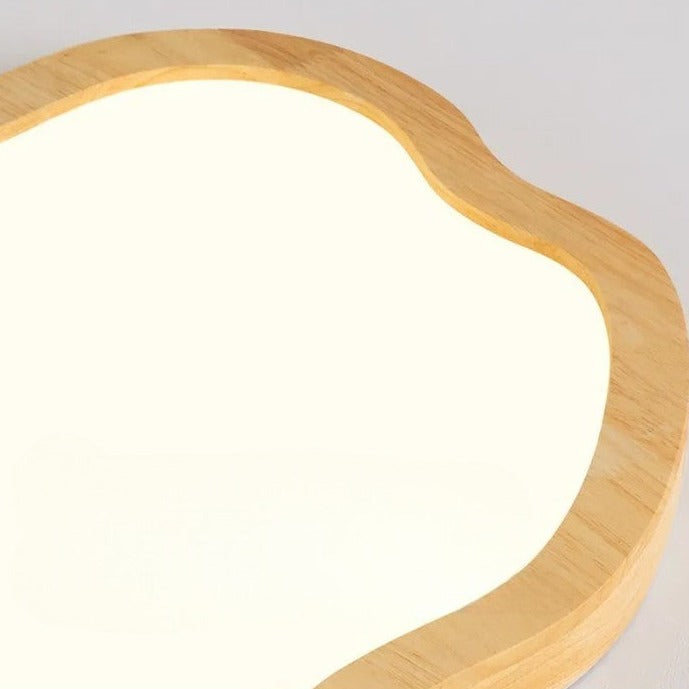 Plafonnier en bois pour hôtel