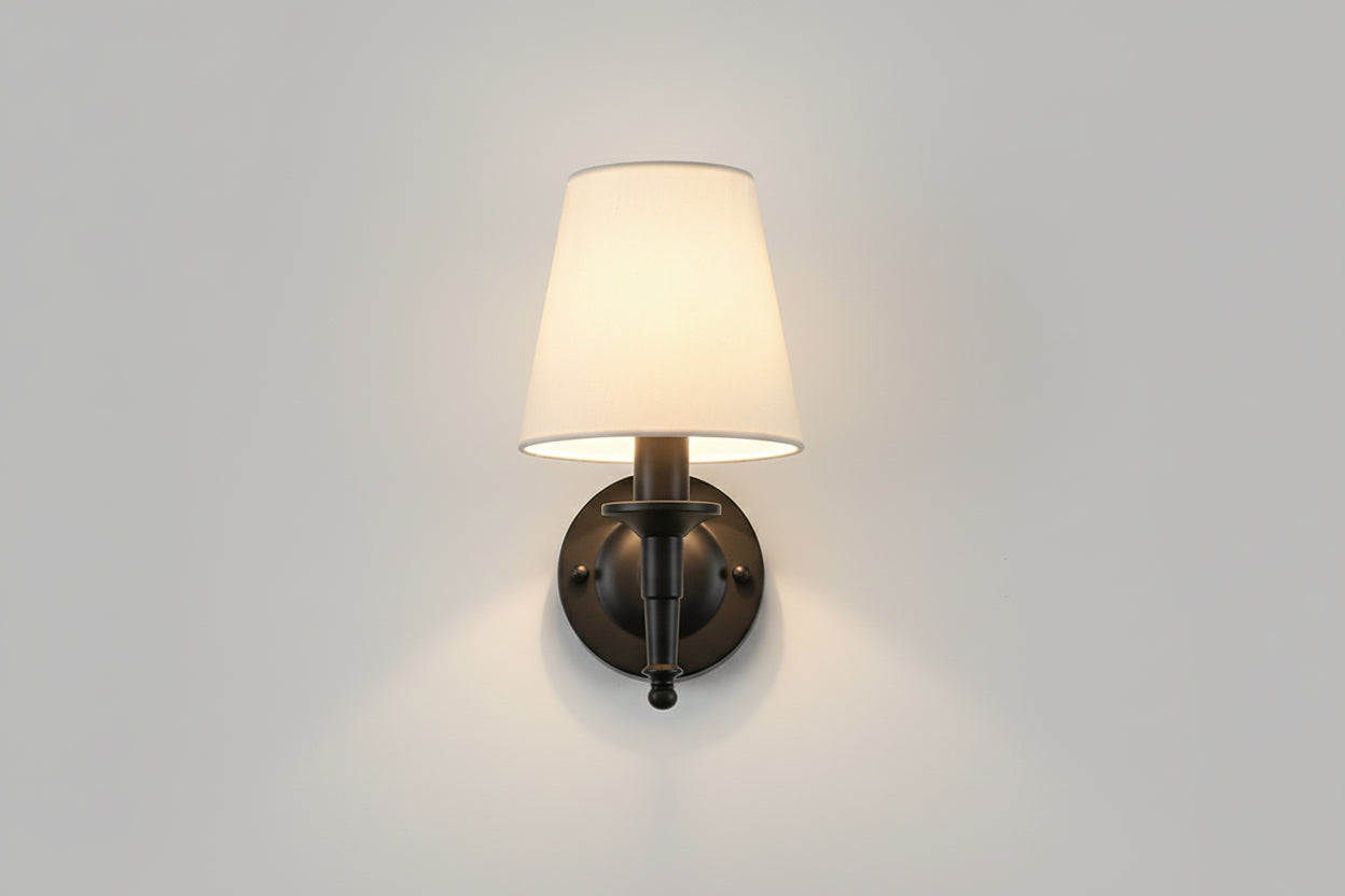 Lampada da parete vintage americana