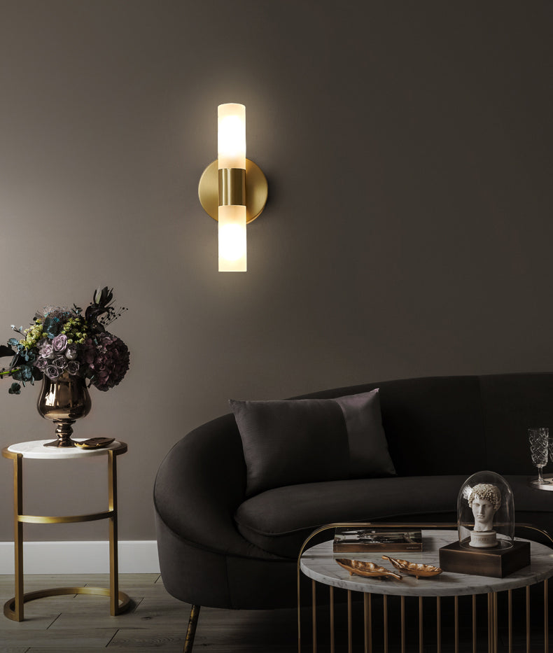 Luxe Goud Led Wandlamp