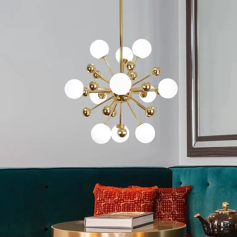 LUJOSO candelabro moderno iluminación de isla de cocina