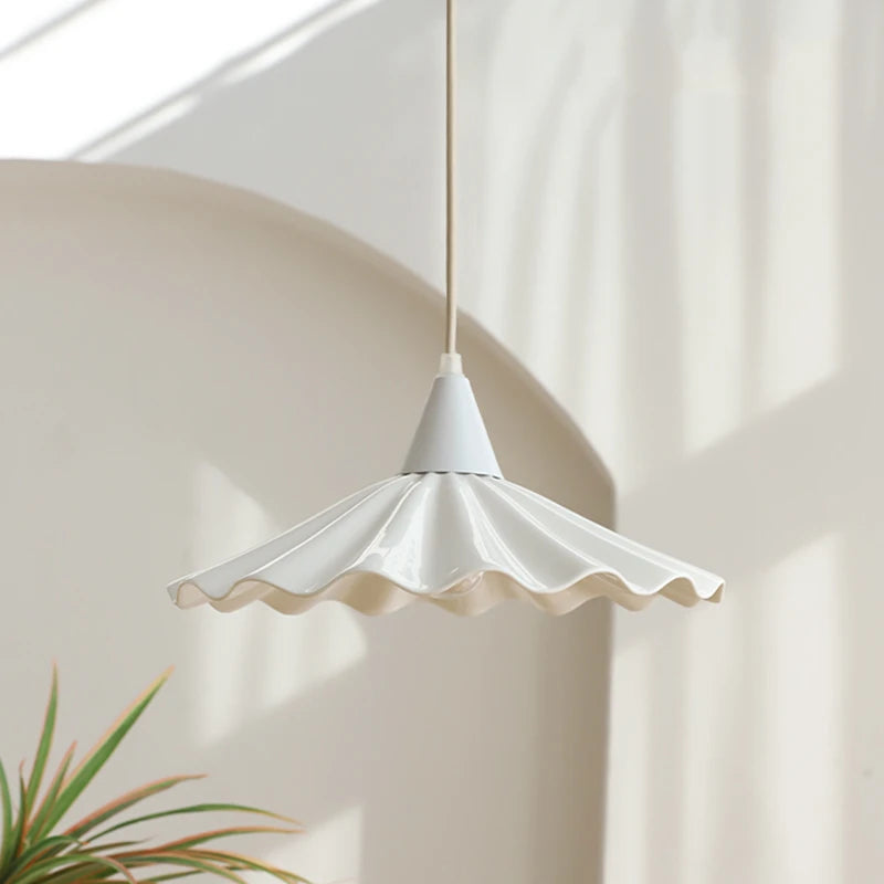 Vintage japan flower pendant light