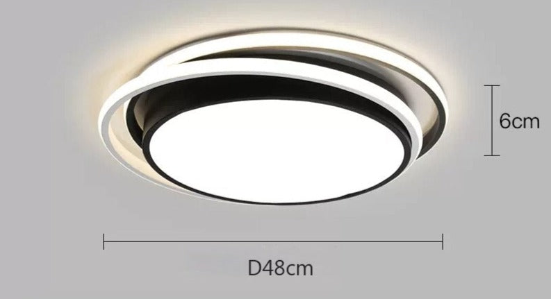 Moderne Led Plafondlamp Ronde Vorm