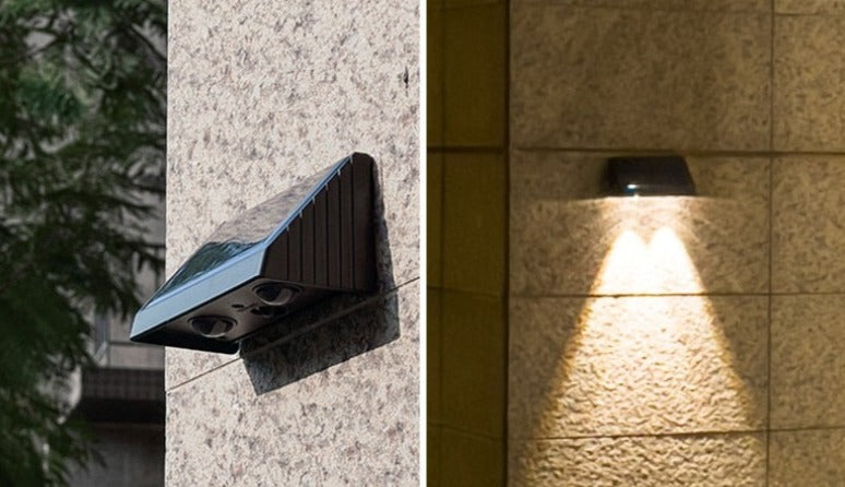 Yard Solar Wall Light