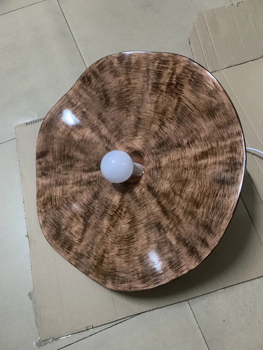 Wabi-sabi rustic pendant light
