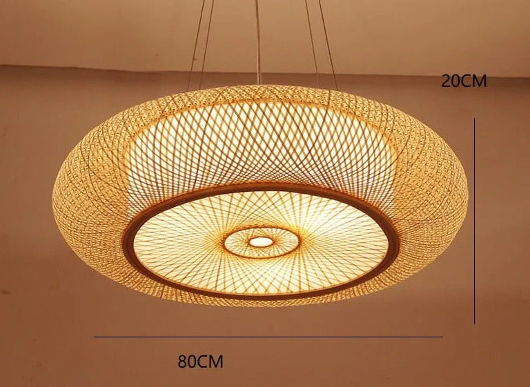 Bamboe Plafondlamp