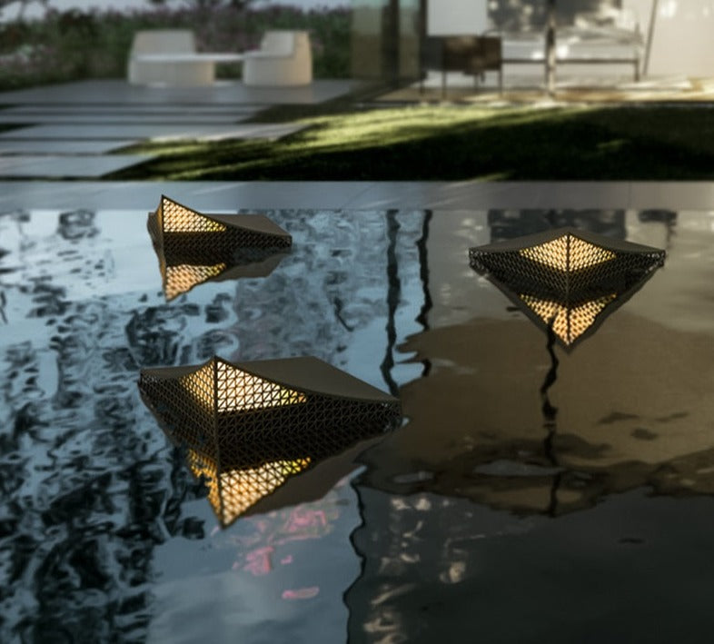 Semi-Pyramid Solar Light