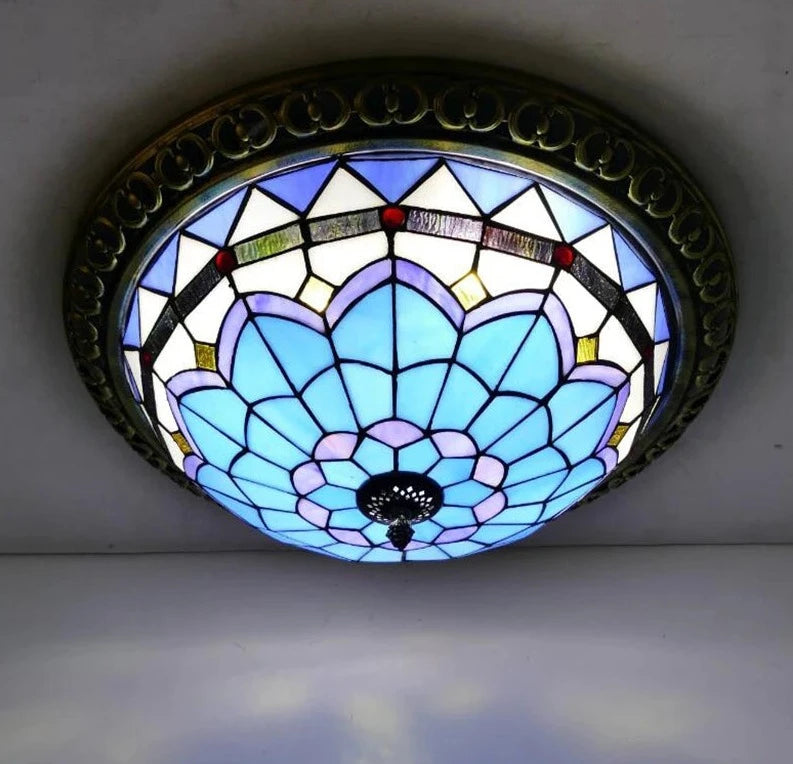 Tiffany vintage plafondlamp