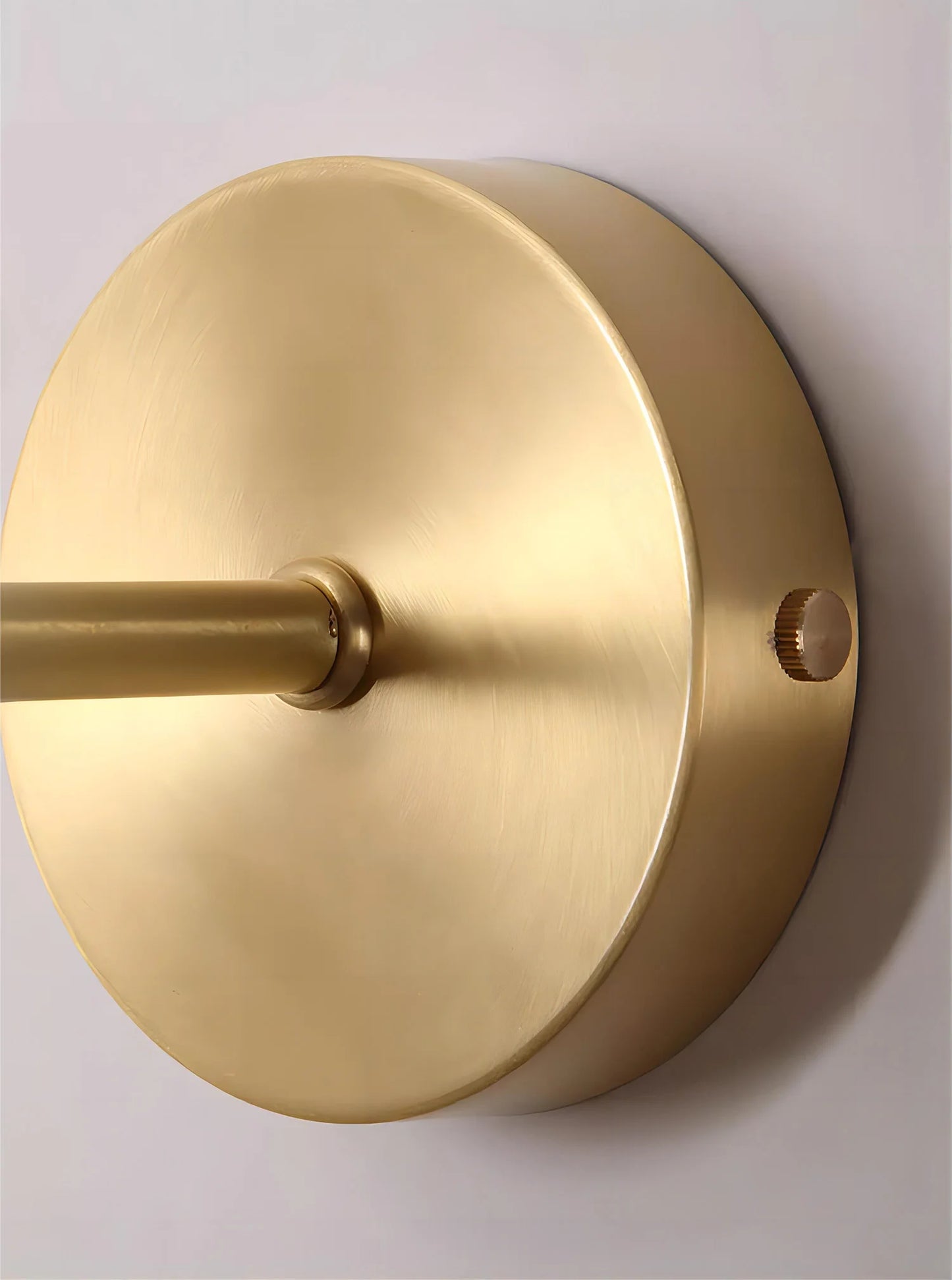 LUXELY walnut wood round ball wall light wabi-sabi modern