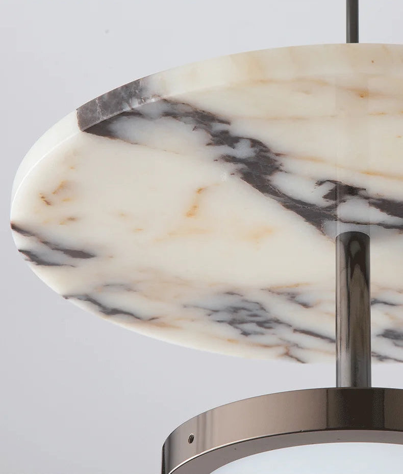 Alabaster modern luxury pendant light