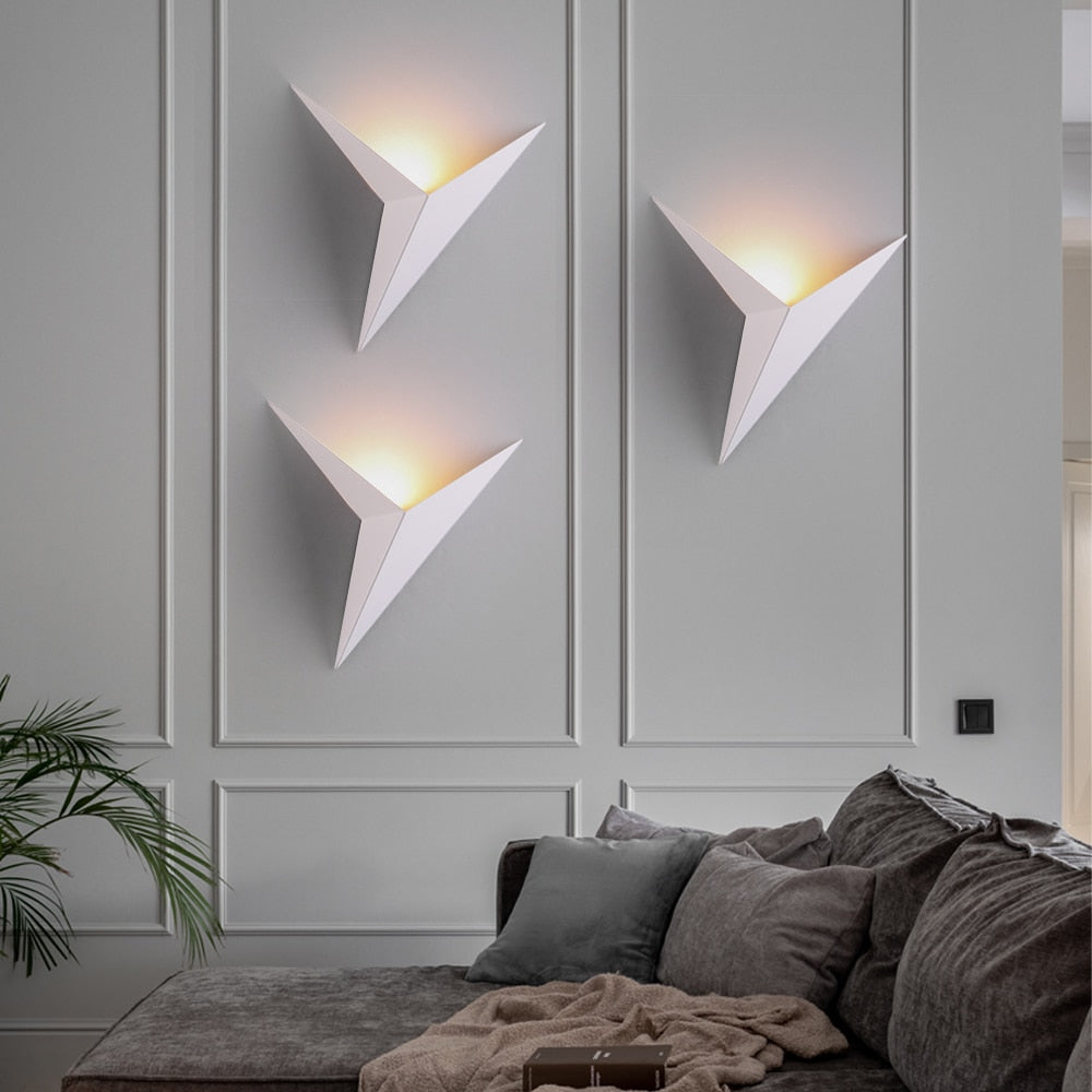 Lampe murale Triangle