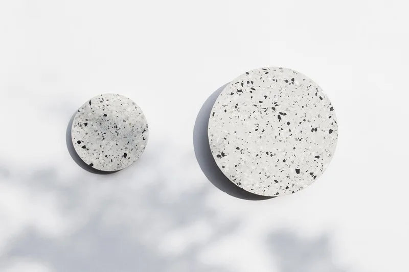 Industrial cement wall lamp