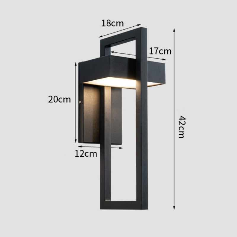 Modern Geometrical Garden Light