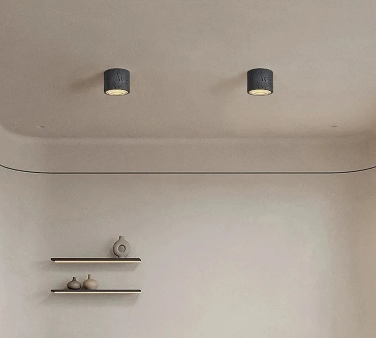 Wabi sabi spotlight cement