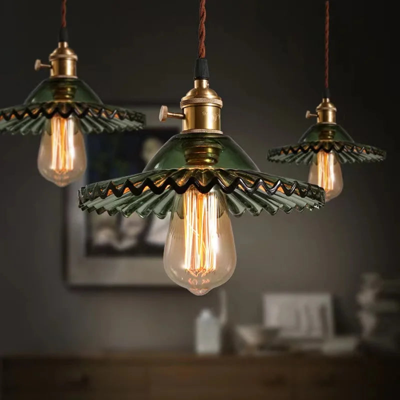 American vintage pendant light