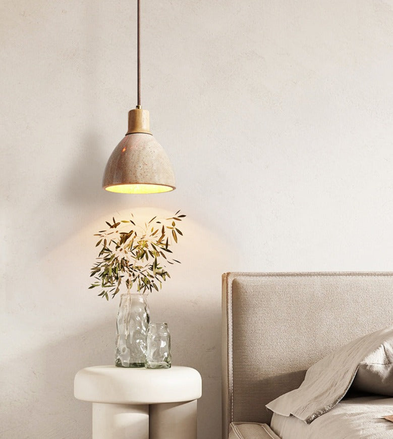 Lámpara colgante vintage Wabi-Sabi
