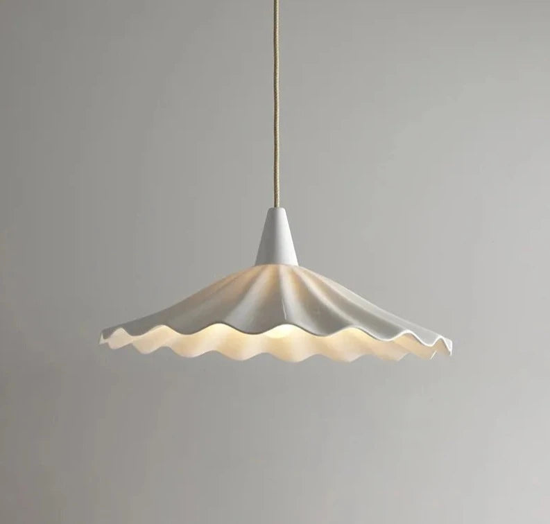 Vintage japan flower pendant light