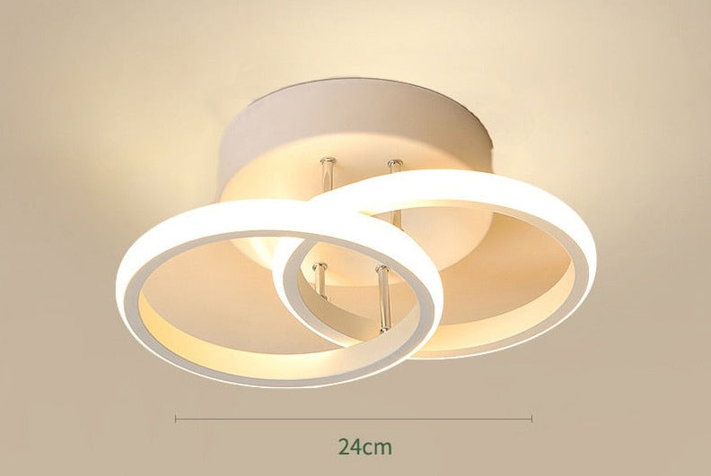 Moderne geometrische Form LED Deckenleuchte