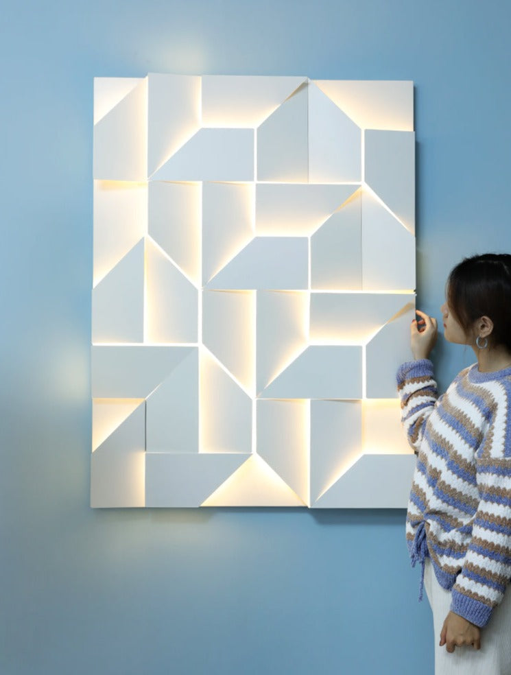 Lampe murale 3D de luxe