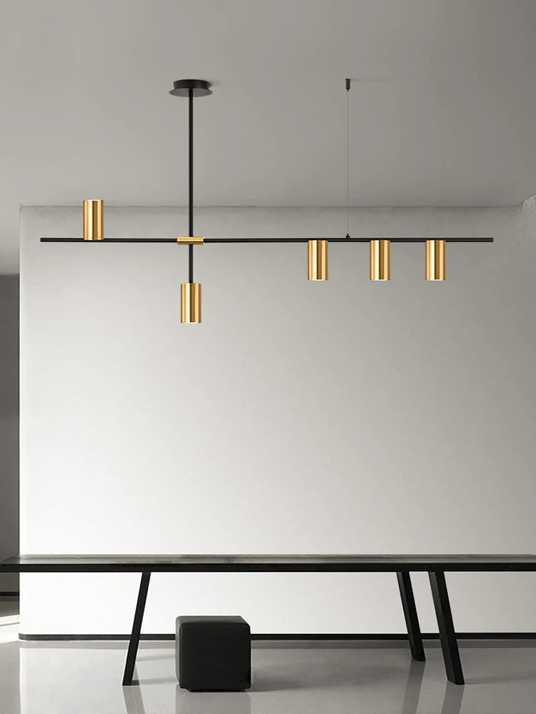 Scandinavische minimalistische eetkamerlamp