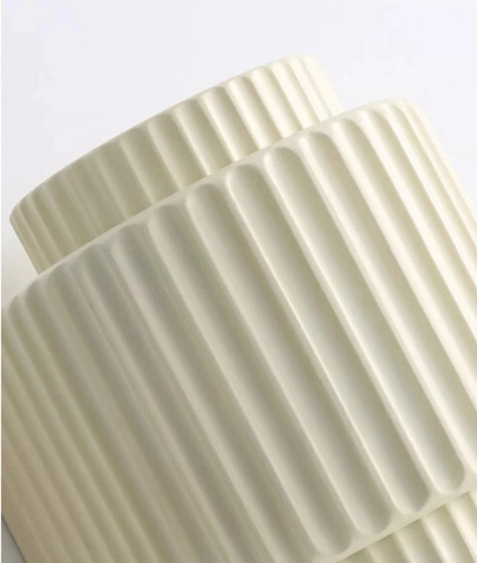 Aplique minimalista escandinavo a rayas