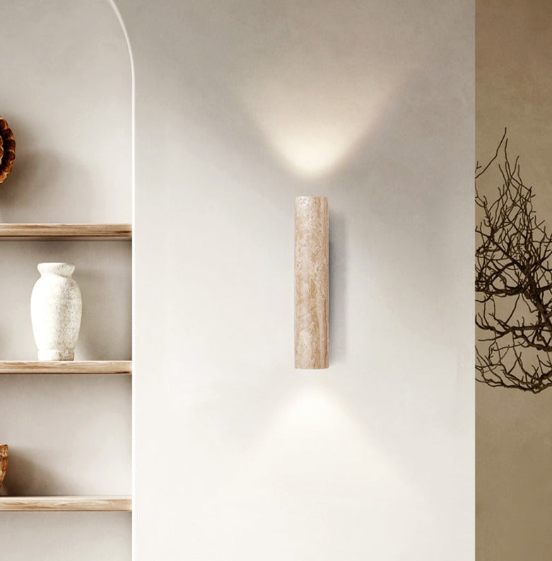 Lampe murale japonaise Wabi-Sabi