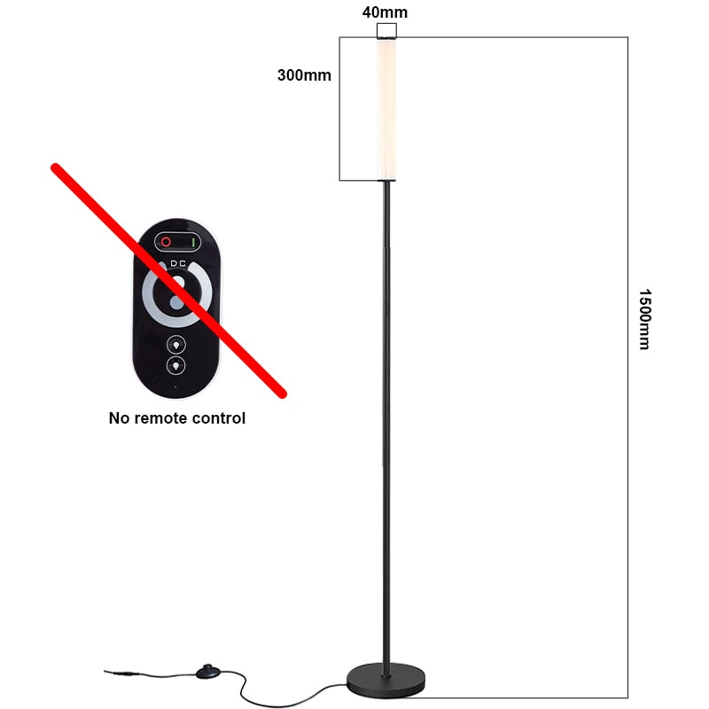 Etagère LED Lampes de sol Dimmable Stockage Debout