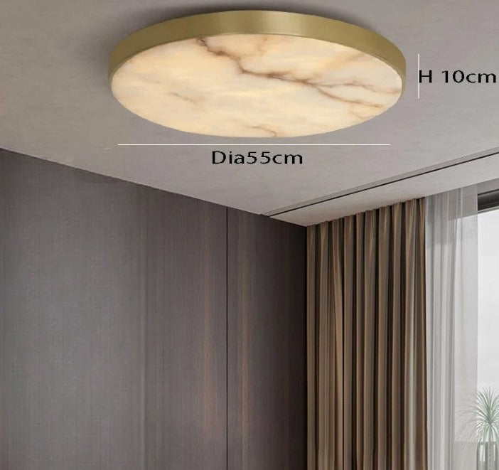 Modern design marble ceiling light